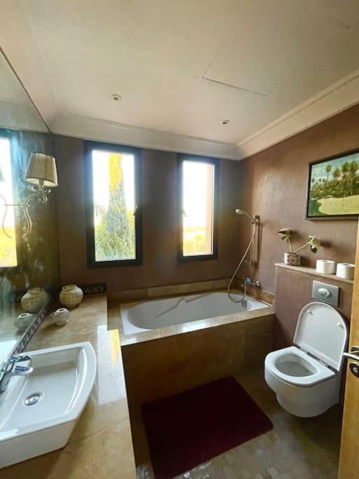 Villa Marrakech Piscine Privee Vue Sur Golf&Atlas Marrakesh Exterior foto