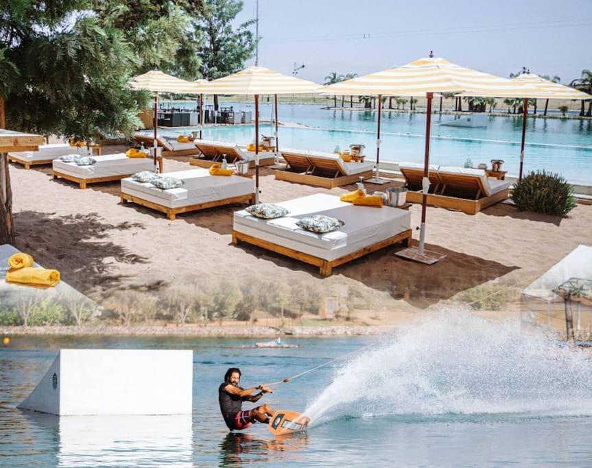 Villa Marrakech Piscine Privee Vue Sur Golf&Atlas Marrakesh Exterior foto